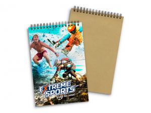 Fully Customised Top Opening Spiral Notepds (A5)