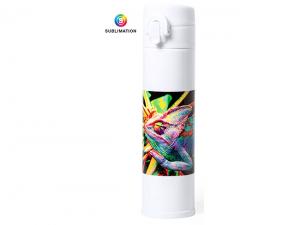 Full Colour Printed Double Walled Thermal Flasks (330ml)