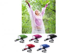Adult Rain Ponchos In Pouch