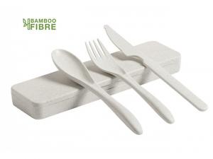 Bamboo Fibre Cutlery Sets