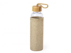Bambusglasflaschen in Öko-inspirierten Ärmeln (550 ml)