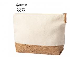 Cotton Cork Cosmetic Bags