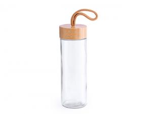 Eco Bambus Glas Getränkeflaschen (420ml)