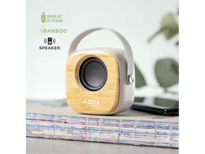 Weizenstroh &amp; Bambus Bluetooth-Lautsprecher