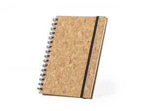 Natural Cork Spiral Notebooks (A5)