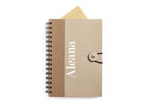 Recycled Hard Cover Spiral Notebooks (A5)