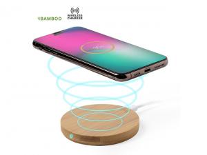 Eco Bamboo Wireless Chargers - Round