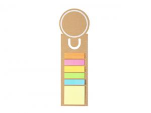 Recycled Cardboard Sticky Notes & Bookmark Rulers