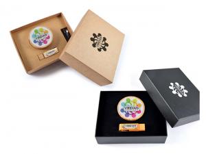 Eco Bamboo Speaker & Swivel USB Gift Sets
