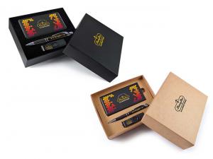 Hi-Tech Powerbank + Flash Drive + Pen Gift Sets