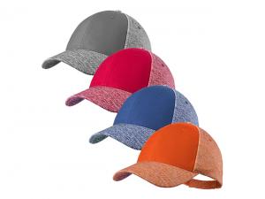 Two-Tone Polyester Heather Caps