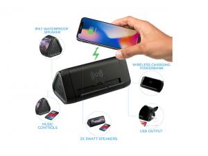 High Sierra® 2 In 1 Outdoor Speaker & Wireless Power Banks