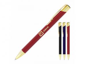 Maria Gold Trim Metal Ballpoint Pens