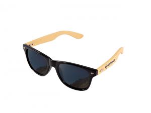Polycarbonate Sunglasses With Bamboo Arms