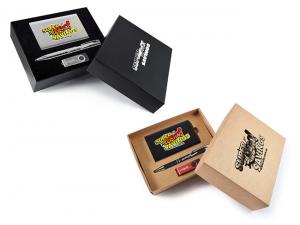 Innovative Powerbank + Flash Drive + Pen Gift Sets
