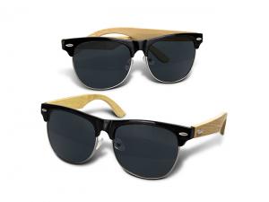 Klassische Sonnenbrille aus Bambus