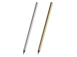 Silberne und goldene Bleistifte