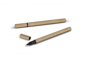 Eco Kraft Paper Pens With Cap