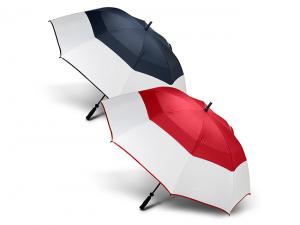 Regenschirme mit belüftetem Baldachin
