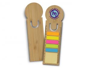 Sticky Notes Ruler Bookmarks (Bamboo)