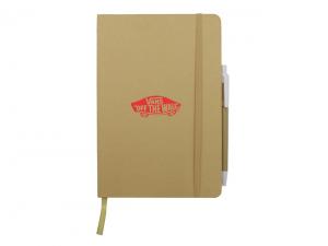 Eco Hard Cardboard Notebook & Pen Sets (A5)