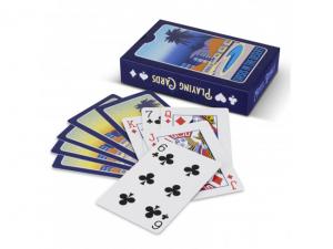 Strapazierfähige Papierspielkarten mit Kartonetui