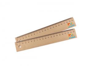 20cm Beech Wood Rulers