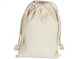 コットン製再利用可能な巾着袋
