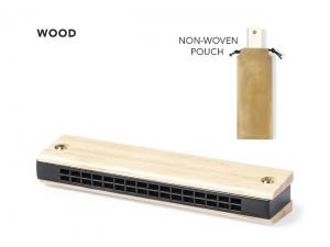 Durable Pine Wood Harmonica