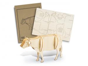 Basswood Model Cows