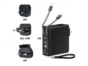 Powerbank-Reiseadapter (10.000 mAh)