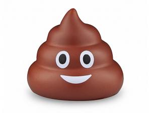 Poop-Emoji-Stressball (Neuheit, weiches PU)