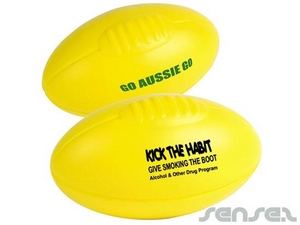 Large Australian Football Stress Balls