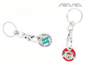 OVAL Acrylic Key Chains