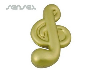 musical note stressball