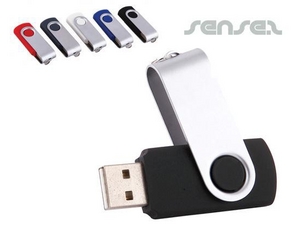 Economy Swivel USB Sticks (4GB)