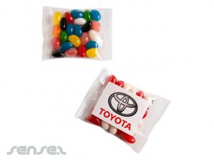 Jelly Beans in Logo Farben