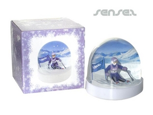 Snow domes 3D In Custom Packaging