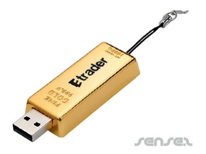 Gold Bar USB Sticks (2GB)