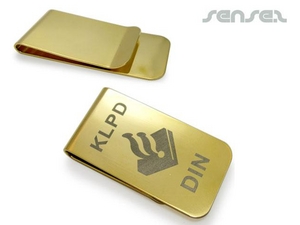 Money Clips - Gold