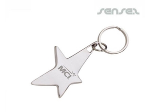Star Shaped Key Chain
