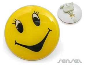 LED Blinking Button Badges