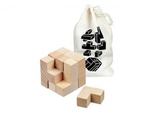 Wooden Cube Puzzle Brainteasers