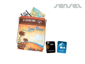 Mikrofaser Kordelzug Rucks&auml;cke