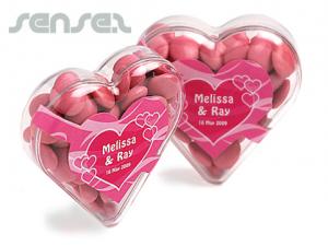 Heart Shaped Lolly Containers