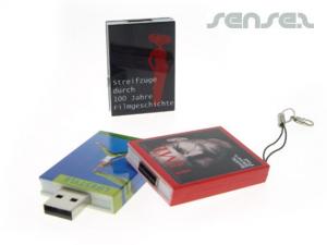 Buchen geformte USB-Sticks (1GB)