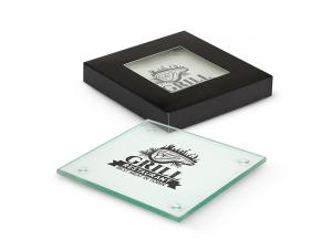 Clarity Glass Coaster Sets (Set Of 2)