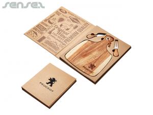 木製Cheeseboards＆ナイフセット
