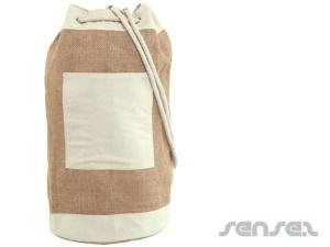 Eco Jute Duffel Bags