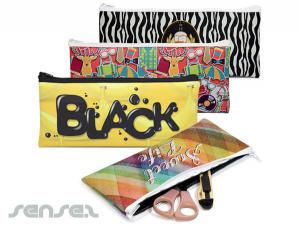 Neoprene Pencil Or Cosmetic Pouches
